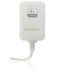 buy Power Supply & Backup RadioShack 273-025 6VDC 300 mA AC-TO-DC Power Adapter - click for details